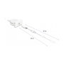DeLOCK Cable USB Easy 45 Modul USB 2.0 Tipo-A a Tipo-C Blanco