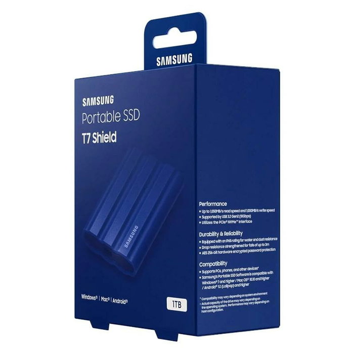 Samsung T7 Shield 1 TB Azul