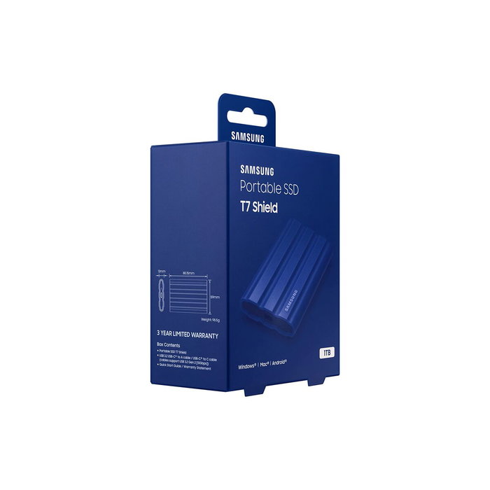 Samsung T7 Shield 1 TB Azul