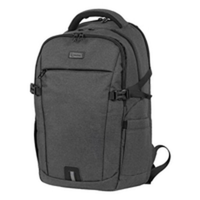 NATEC NTO-2226 City backpack Negro, Gris