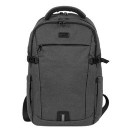 NATEC NTO-2226 City backpack Negro, Gris