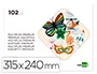 Liderpapel Bloc Trabajos Manuales Premium 240x315mm 102 Hojas Colores Surtidos