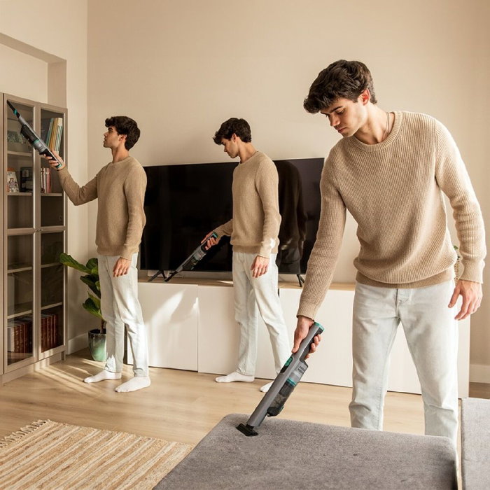 Aspiradora de Mano Cecotec Conga Rockstar Micro+ Clean&Car 200 W