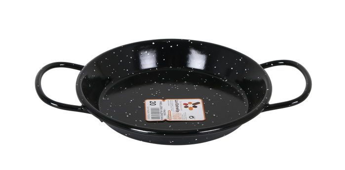 La Estrella Paellera Valenciana Jaspeada 20 cm para 1 Ración (8 Unidades)