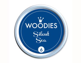 Woodies Almohadilla de tinta Silent Sea 38x22mm