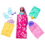 Barbie Pop Reveal Serie Dulces Copa Lila con Muñeca, Mascota y Accesorios Sorpresa