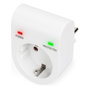 Digitus Adaptador de protección contra sobretensión Blanco