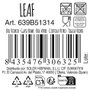 La Mediterranea Bol Snacks Colores Leaf 13.5 cm (48 Unidades)