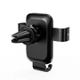 Vention KCTB0 Soporte Pasivo para Smartphone de Coche con Sujeción Automática y Clip para Rejilla de Ventilación - Negro, Compatible Teléfonos 4.7" a 7.2"