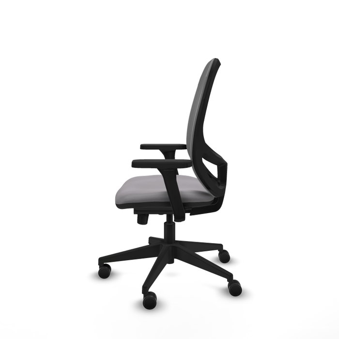 PIQUERAS Y CRESPO Silla de oficina Cilanco Gris con mecanismo Sincro