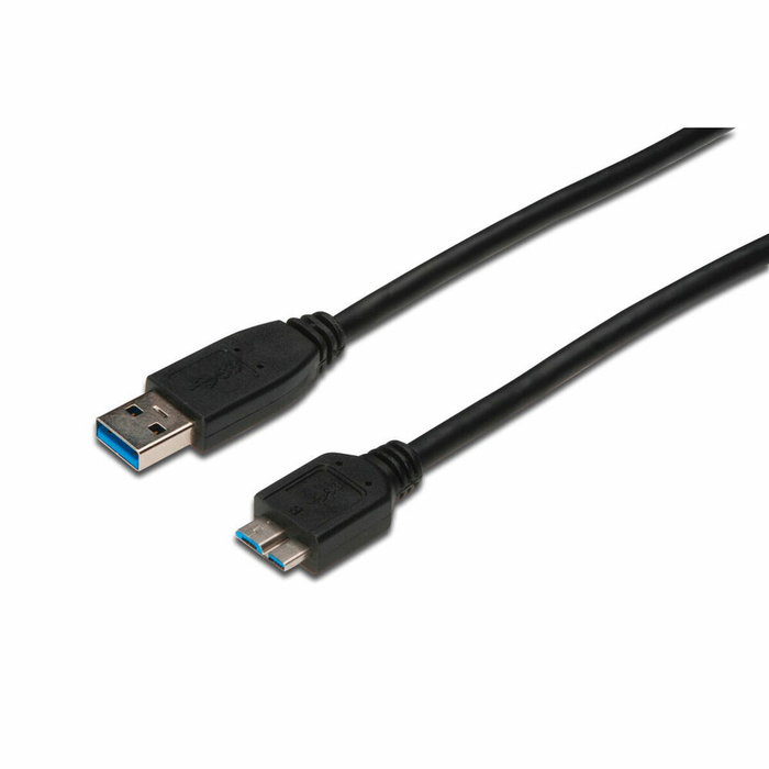 Assmann Cable USB A a Micro-USB B 0,25 m USB 3.2 Gen 1 Negro