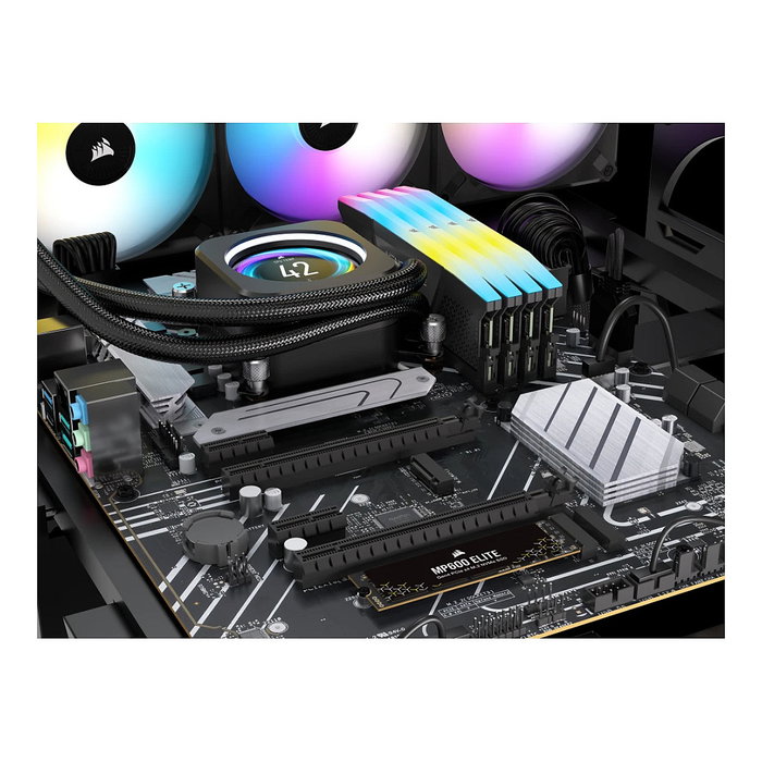Corsair MP600 ELITE 2TB M.2 2280 PCIe 4.0 x4 NVMe SSD - Cifrado AES 256-bit (CSSD-F2000GBMP600ENH)