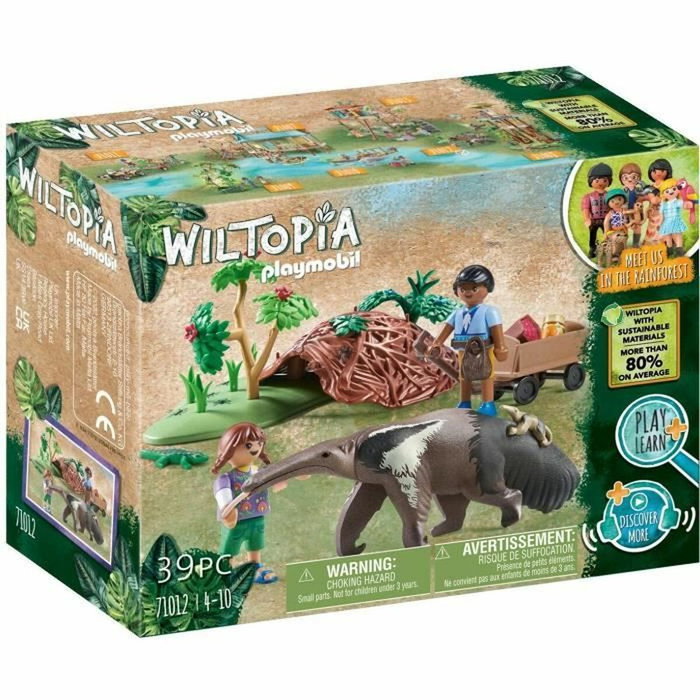 Playmobil Wiltopia Cuidado del Oso Hormiguero