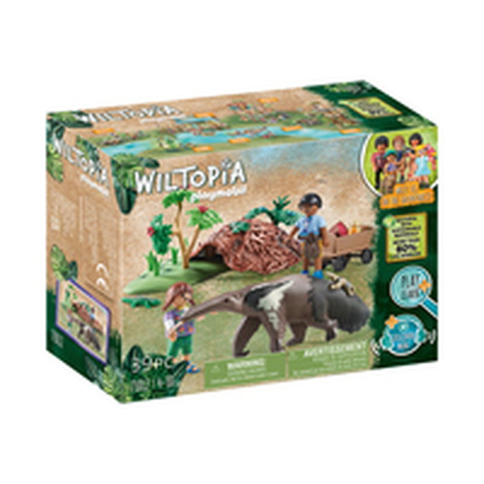 Playmobil Wiltopia Cuidado del Oso Hormiguero