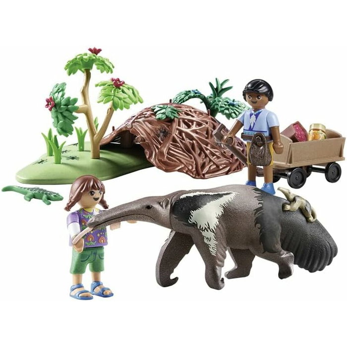 Playmobil Wiltopia Cuidado del Oso Hormiguero
