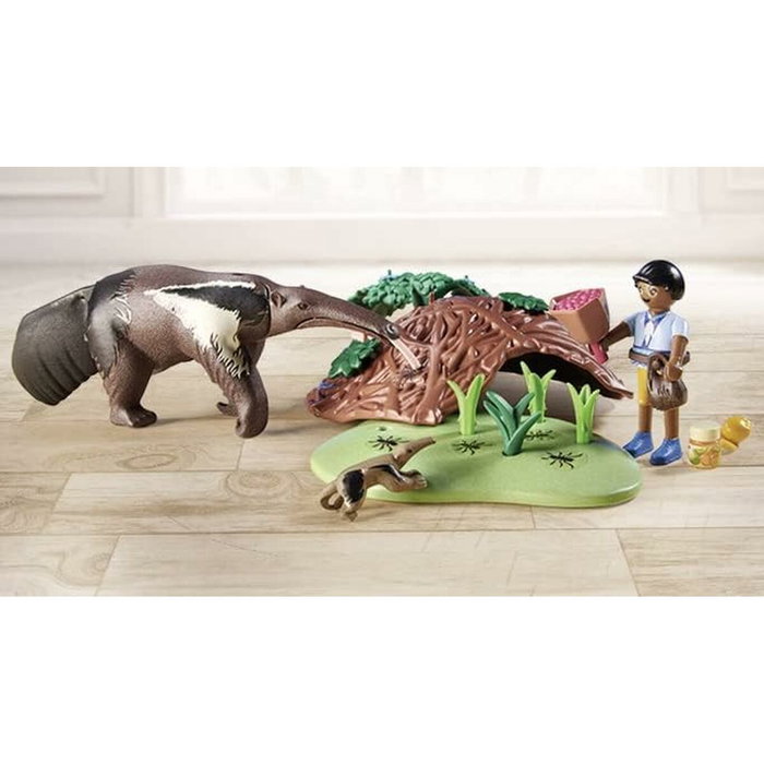 Playmobil Wiltopia Cuidado del Oso Hormiguero