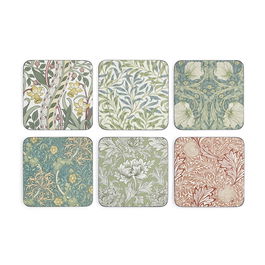 Spode Set 6 Posavasos Colección Morris & Co 10,5x10,5 cm