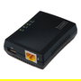 Digitus USB-Netzwerkserver 1-Port, Printserver, NAS y USB-HUB, 1x USB 2.0, LAN Ethernet 10/100 Mbit/s, FTP/SMB/CIFS, Negro
