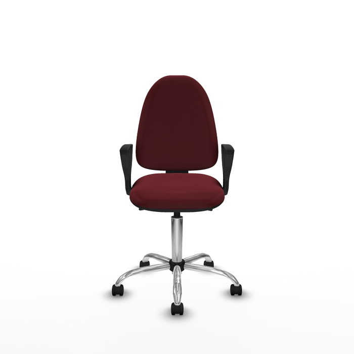 PIQUERAS Y CRESPO Silla de oficina Aýna Granate con mecanismo Asincro PIQUERAS Y CRESPO Silla de oficina Aýna Granate con mecanismo Asincro