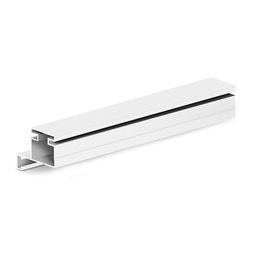 SC Herrajes Perfil Gola Simple Vertical Acabado Blanco 2,5 Metros