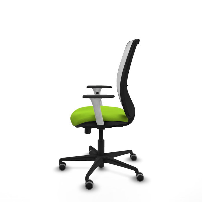 PIQUERAS Y CRESPO Silla de oficina Zulema con mecanismo Sincro/Traslack, Pistacho y Blanco PIQUERAS Y CRESPO Silla de oficina Zulema con mecanismo Sincro/Traslack, Pistacho y Blanco