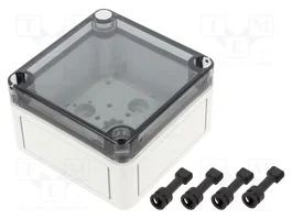 SPELSBERG TK PC Carcasa Universal de Policarbonato Gris