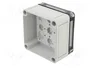 SPELSBERG TK PC Carcasa Universal de Policarbonato Gris