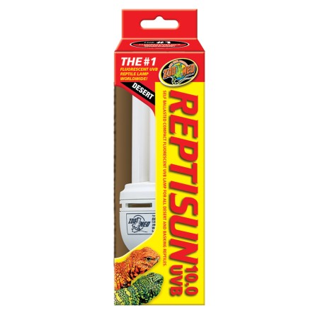 ZooMed Reptisun 10.0 UVB Lámpara Fluorescente Compacta para Reptiles Desérticos ZooMed Reptisun 10.0 UVB Lámpara Fluorescente Compacta para Reptiles Desérticos
