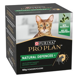 Purina Pro Plan Suplemento Gato Natural Defences 4 x 60 gr - Apoyo al Sistema Inmunológico