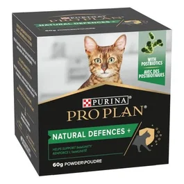 Purina Pro Plan Suplemento Gato Natural Defences 4 x 60 gr - Apoyo al Sistema Inmunológico