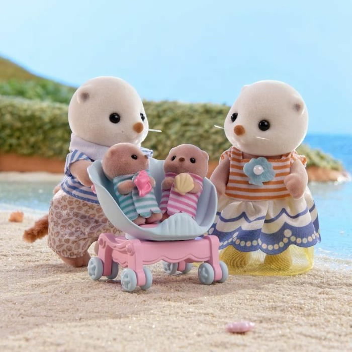 Epoch Toys Sylvanian Families: Familia de Nutrias Marinas Conjunto Epoch Toys Sylvanian Families: Familia de Nutrias Marinas Conjunto