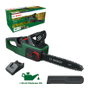 Bosch AdvancedChain 36V-35-40 Motosierra de Cadena Inalámbrica a Batería 36V 2Ah, Color Negro/Verde