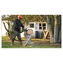 Bosch AdvancedChain 36V-35-40 Motosierra de Cadena Inalámbrica a Batería 36V 2Ah, Color Negro/Verde