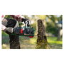 Bosch AdvancedChain 36V-35-40 Motosierra de Cadena Inalámbrica a Batería 36V 2Ah, Color Negro/Verde