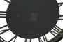 DKD Home Decor Reloj de Pared Loft Negro Dorado 100 x 9 x 100 cm