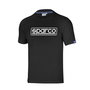 Sparco Camiseta Frame S01324NR3L Negro Talla L 95% Algodón 5% Elastano