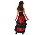 Disfraz Cabaret Rojo Mujer Adulto XL Años 20 Charleston Vestido Polyester