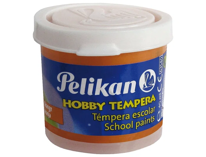 PELIKAN Set de 6 Témperas Naranja 40 ml