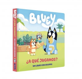 BEASCOA Bluey. Libro de cartón con solapas - ¿A qué jugamos?
