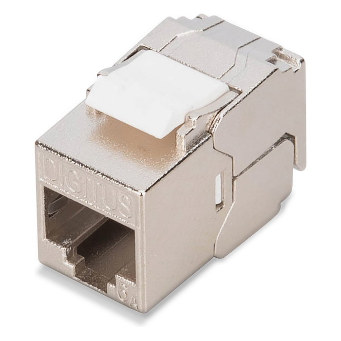 Digitus Módulo Keystone Compacto CAT 6A Apantallado Plata Digitus Módulo Keystone Compacto CAT 6A Apantallado Plata