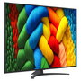 LG 65NANO81A6A NanoCell TV 4K AI Smart TV 65" (165 cm) con WebOS 25, HDR, Game Optimizer, WiFi, Negro - Modelo AEU