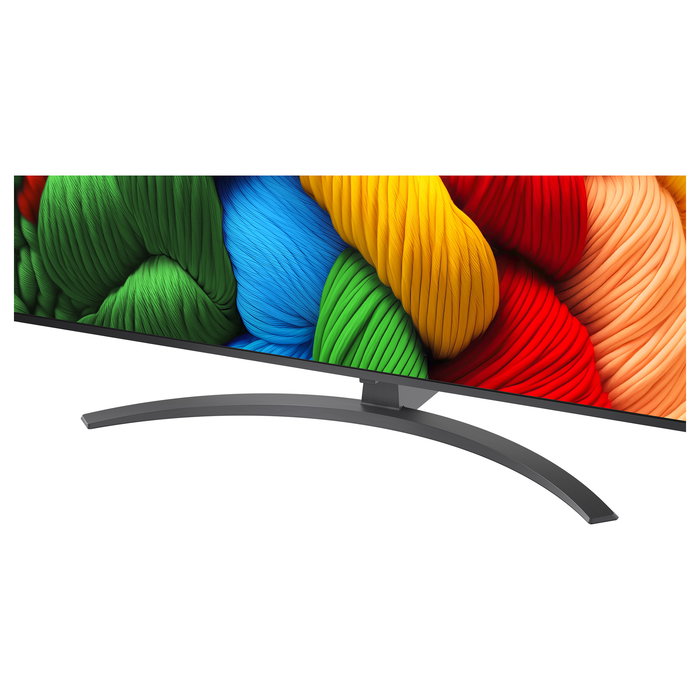 LG 65NANO81A6A NanoCell TV 4K AI Smart TV 65" (165 cm) con WebOS 25, HDR, Game Optimizer, WiFi, Negro - Modelo AEU