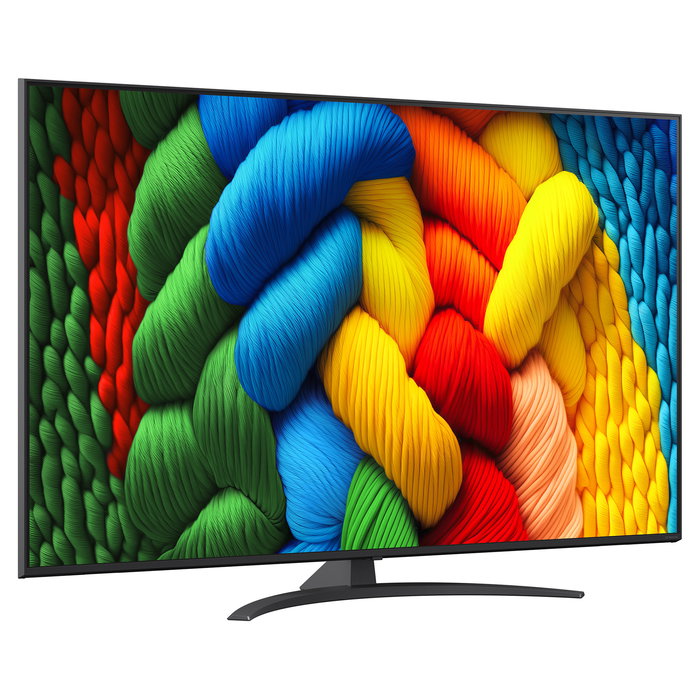 LG 65NANO81A6A NanoCell TV 4K AI Smart TV 65" (165 cm) con WebOS 25, HDR, Game Optimizer, WiFi, Negro - Modelo AEU