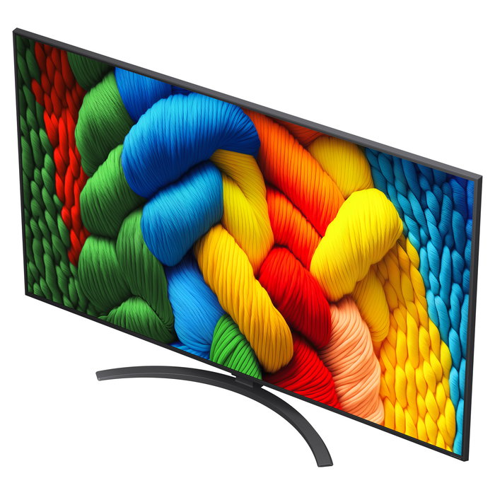 LG 65NANO81A6A NanoCell TV 4K AI Smart TV 65" (165 cm) con WebOS 25, HDR, Game Optimizer, WiFi, Negro - Modelo AEU
