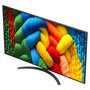 LG 65NANO81A6A NanoCell TV 4K AI Smart TV 65" (165 cm) con WebOS 25, HDR, Game Optimizer, WiFi, Negro - Modelo AEU