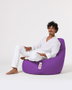 Atelier Del Sofa Drop L Puf de Jardín Morado 80x80x33 cm Comodidad y Estilo para Exteriores