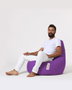 Atelier Del Sofa Drop L Puf de Jardín Morado 80x80x33 cm Comodidad y Estilo para Exteriores