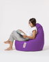 Atelier Del Sofa Drop L Puf de Jardín Morado 80x80x33 cm Comodidad y Estilo para Exteriores