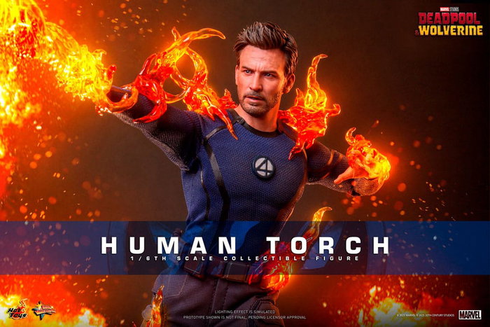 Hot Toys Deadpool & Wolverine Movie Masterpiece Human Torch 31 cm Hot Toys Deadpool & Wolverine Movie Masterpiece Human Torch 31 cm