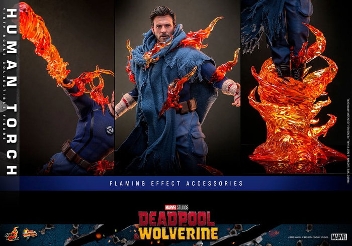 Hot Toys Deadpool & Wolverine Movie Masterpiece Human Torch 31 cm Hot Toys Deadpool & Wolverine Movie Masterpiece Human Torch 31 cm
